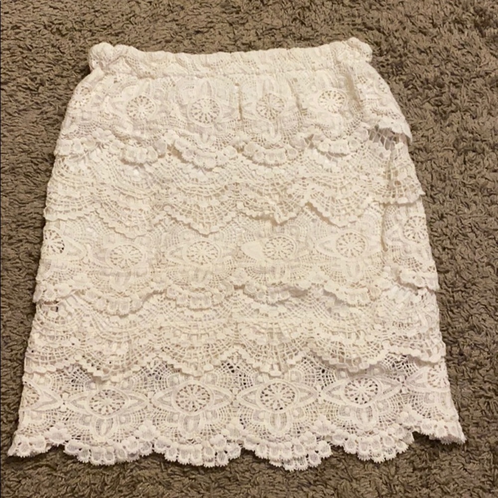 Staring at Stars crocheted skirt